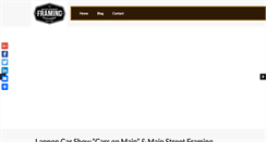 Desktop Screenshot of mainstreetframing.com